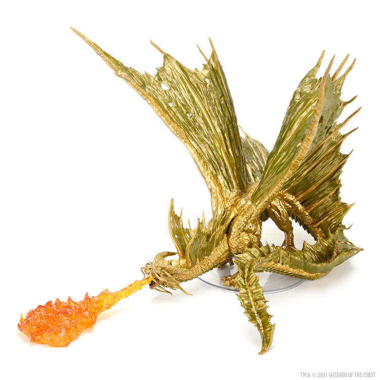 Wizkids Wizkids - Icons of the Realms: Adult Gold Dragon