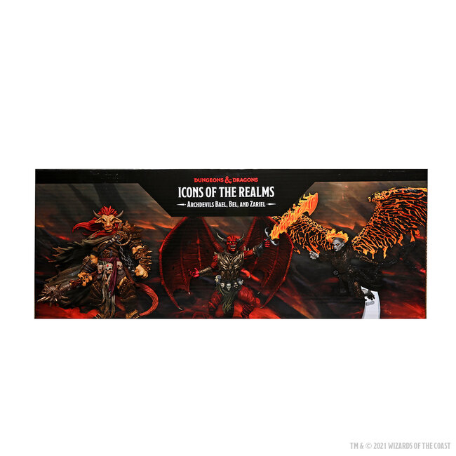 Wizkids Wizkids - Icons of the Realms: Archdevils - Bael, Bel and Zariel