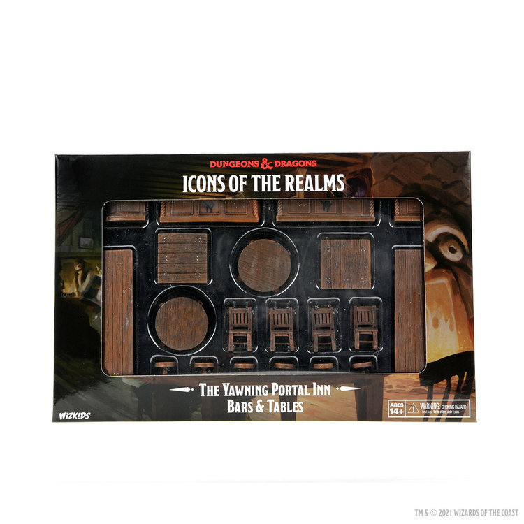 Wizkids Wizkids - Icons of the Realms: The Yawning Portal Inn - Bars & Tables