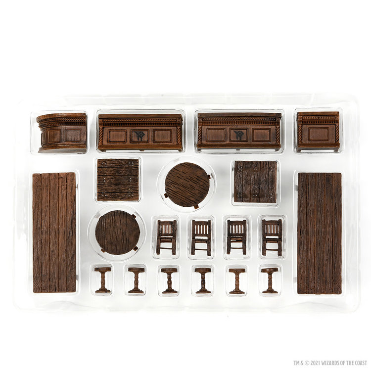 Wizkids Wizkids - Icons of the Realms: The Yawning Portal Inn - Bars & Tables