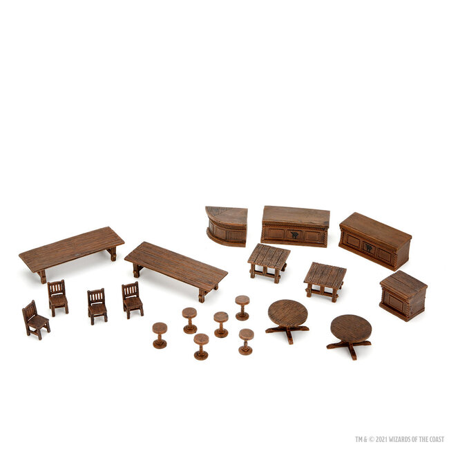 Wizkids Wizkids - Icons of the Realms: The Yawning Portal Inn - Bars & Tables