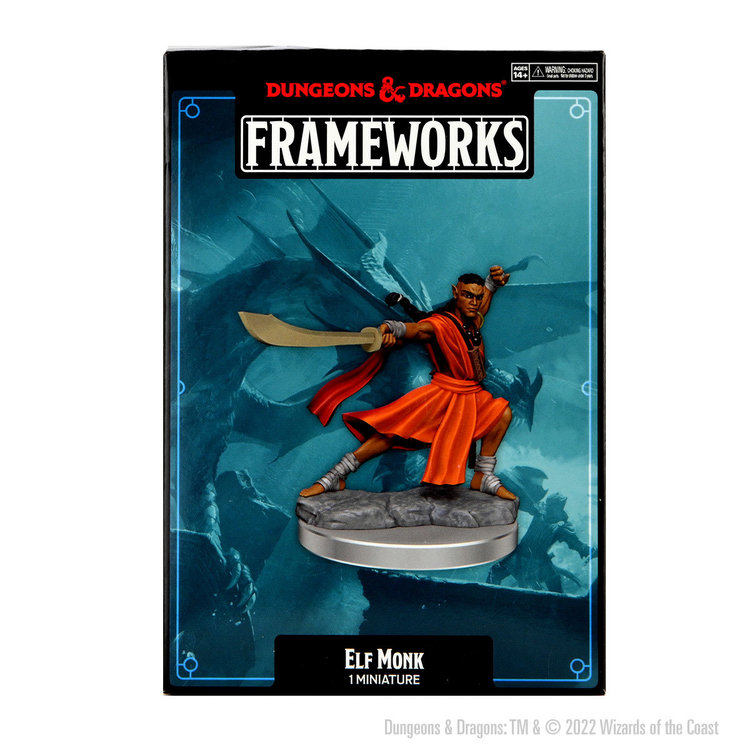 Wizkids Wizkids - Frameworks: Elf Monk Male