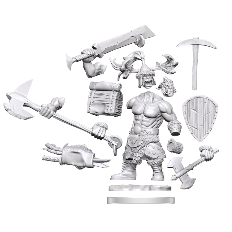 Wizkids Wizkids - Frameworks: Orc Barbarian Male