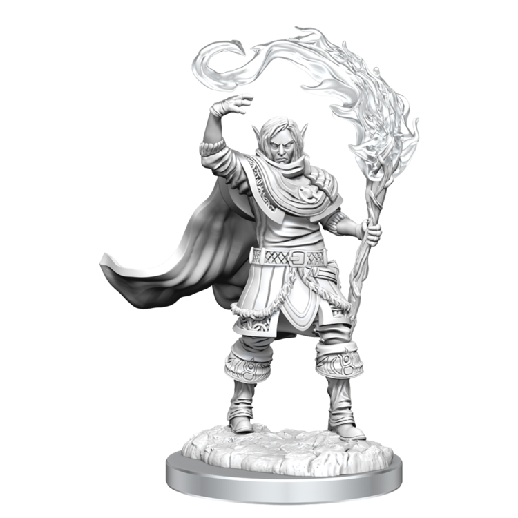 Wizkids Wizkids - Nolzur's Marvelous Miniatures: Elf Cleric Male