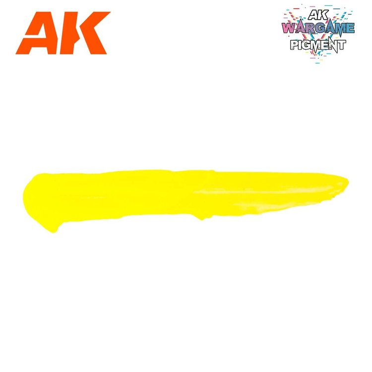 AK Interactive AK Interactive - Wargame - Enamel Liquid Pigment: Acid Yellow