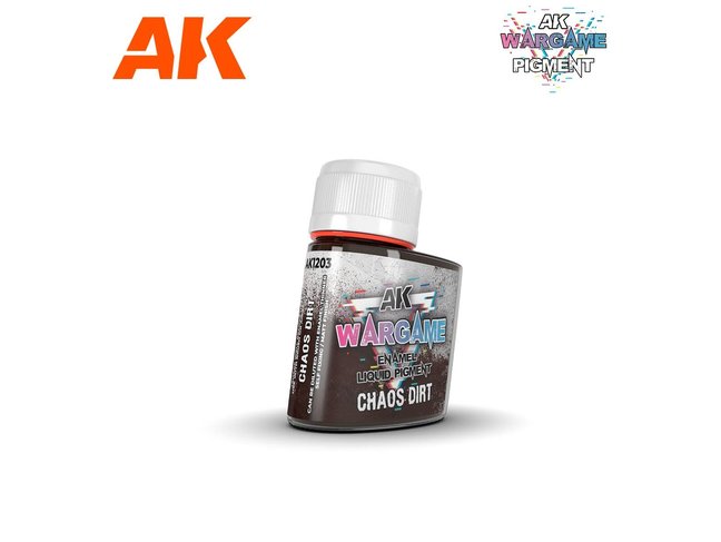 AK Interactive Enamel Liquid Pigment: Chaos Dirt