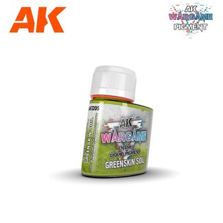 AK Interactive Enamel Liquid Pigment: Greenskin Soil