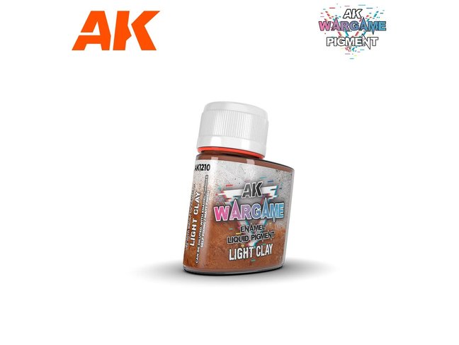 AK Interactive Enamel Liquid Pigment: Light Clay