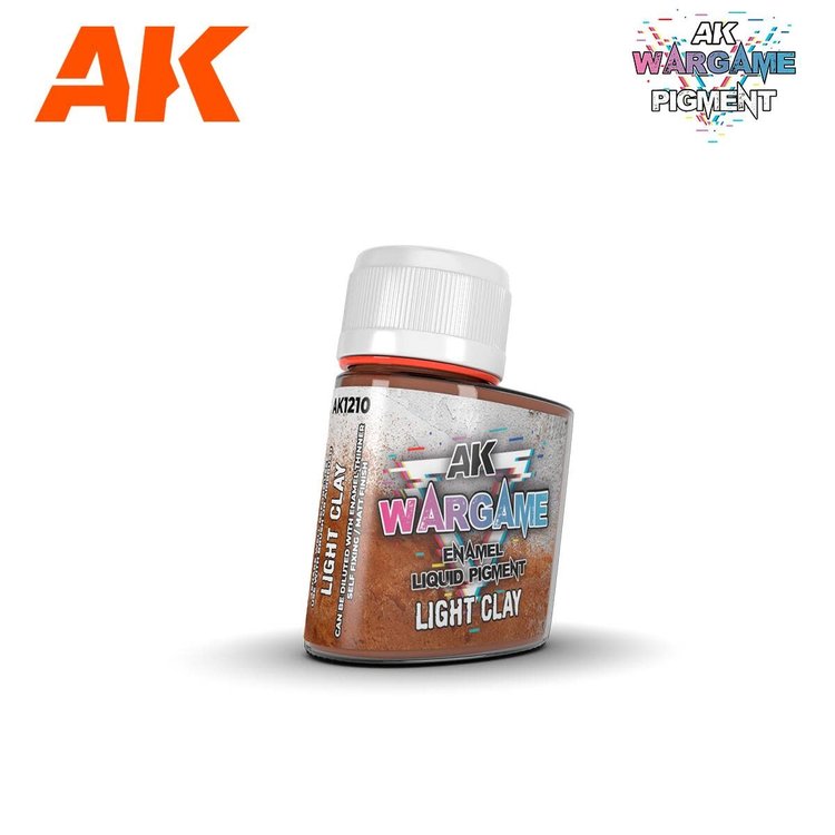 AK Interactive AK Interactive - Wargame - Enamel Liquid Pigment: Light Clay