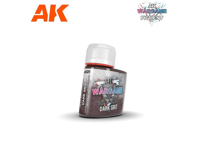 AK Interactive Enamel Liquid Pigment: Dark Grit