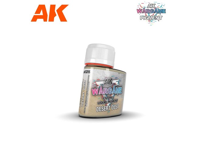 AK Interactive Enamel Liquid Pigment: Desert Dust