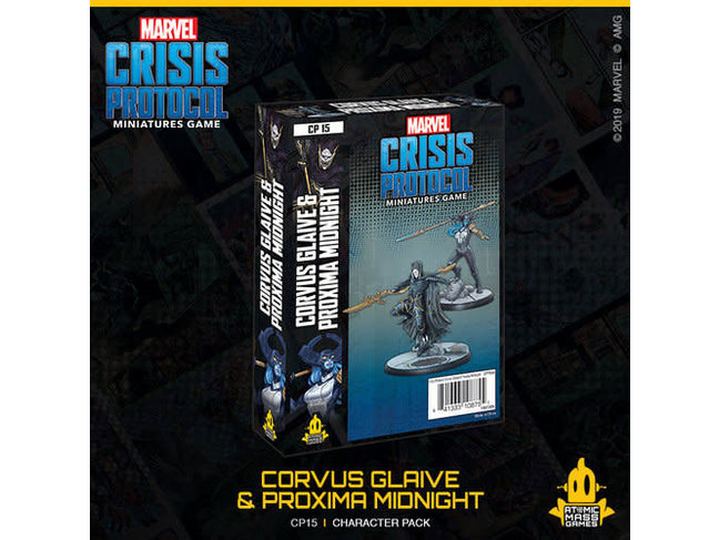 Atomic Mass Games Corvus Glaive & Proxima Midnight