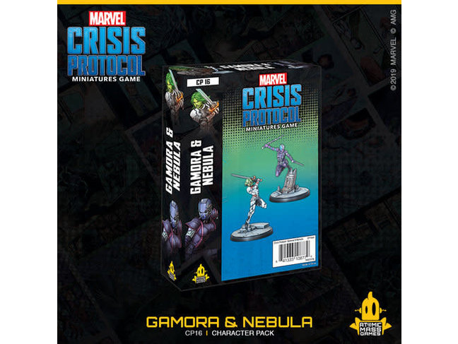 Atomic Mass Games Gamora & Nebula