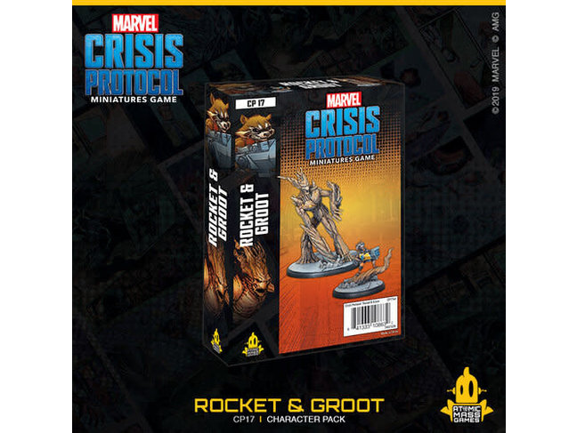 Atomic Mass Games Rocket & Groot