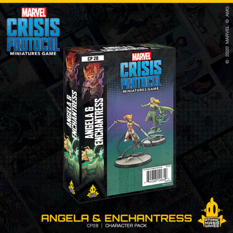 Atomic Mass Games Atomic Mass Games - Marvel Crisis Protocol: Angela & Enchantress