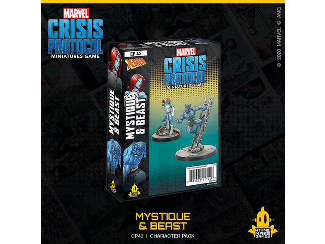 Atomic Mass Games Mystique & Beast