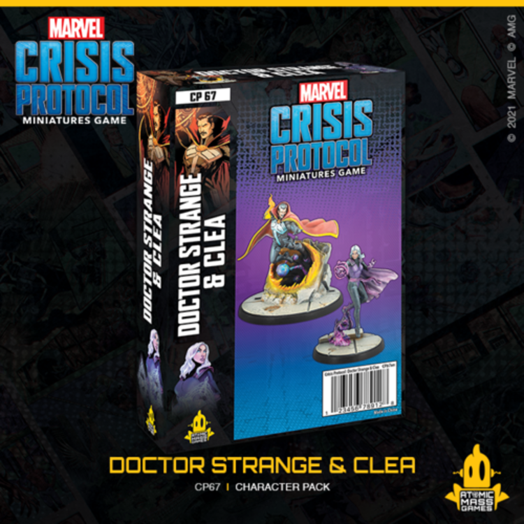 Atomic Mass Games Atomic Mass Games - Marvel Crisis Protocol: Doctor Strange & Clea