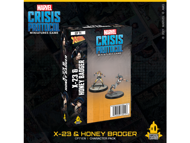 Atomic Mass Games X-23 & Honey Badger