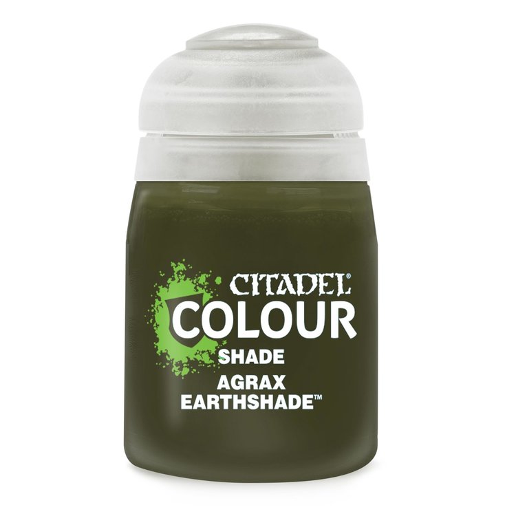 Games Workshop Warhammer GAMES WORKSHOP - CITADEL COLOUR - SHADE: AGRAX EARTHSHADE