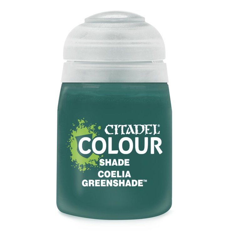 Games Workshop Warhammer GAMES WORKSHOP - CITADEL COLOUR - SHADE: COELIA GREENSHADE