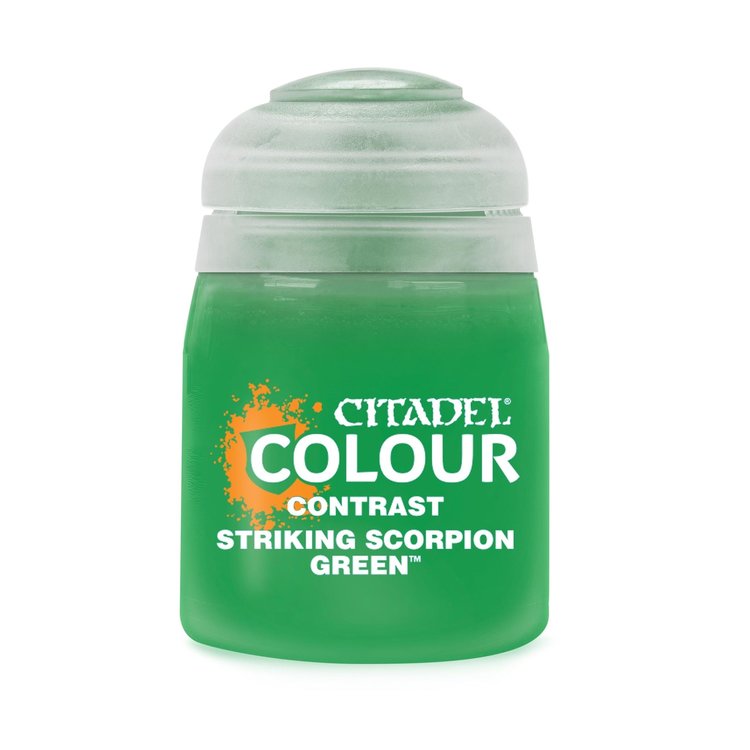 Games Workshop Warhammer GAMES WORKSHOP - CITADEL COLOUR - CONTRAST: STRIKING SCORPION GREEN