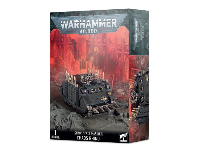 Games Workshop Warhammer Chaos Space Marines: Chaos Rhino
