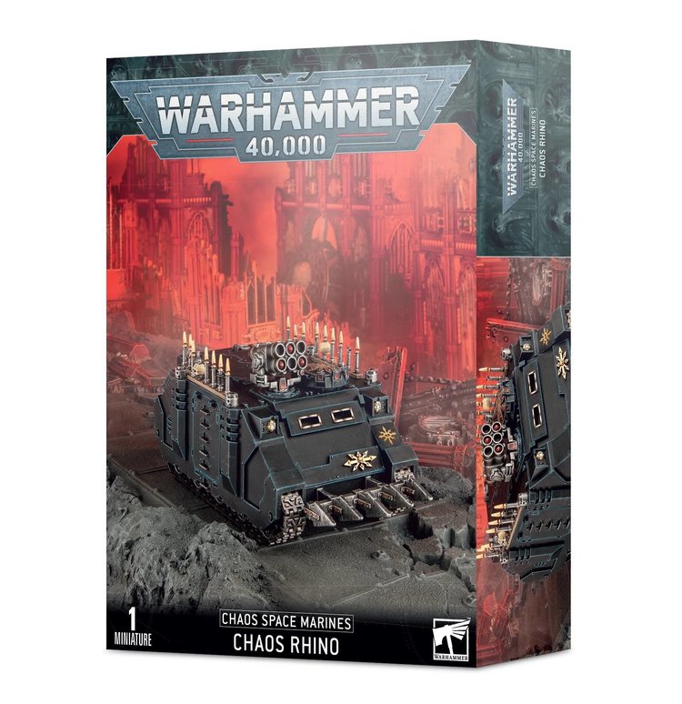 Games Workshop Warhammer Warhammer 40000 - Chaos Space Marines: Chaos Rhino
