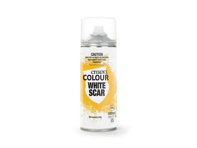Games Workshop Warhammer SPRAY: WHITE SCAR