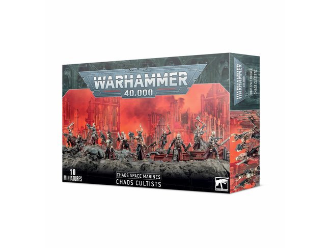 Games Workshop Warhammer Chaos Space Marines: Chaos Cultists