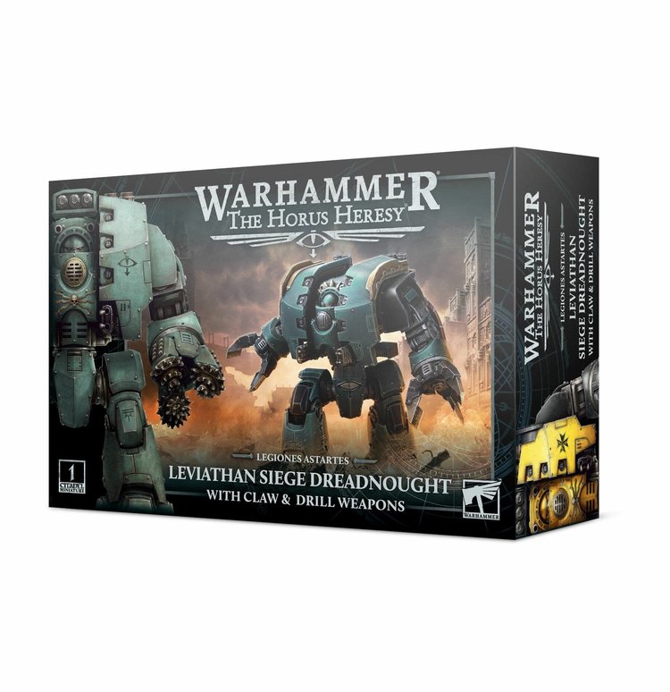 Games Workshop Warhammer Warhammer The Horus Heresy: Leviathan Siege Dreadnought with Drill & Claw Weapons