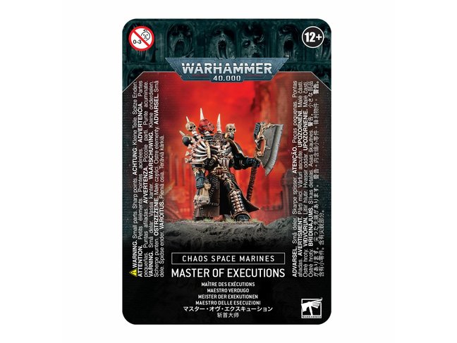 Games Workshop Warhammer Chaos Space Marines: Master of Executions