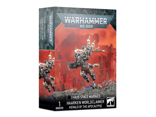 Games Workshop Warhammer Chaos Space Marines: Haarken Worldclaimer