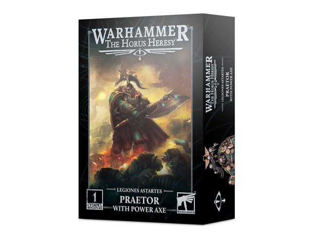 Games Workshop Warhammer Legiones Astartes: Praetor with Power Axe