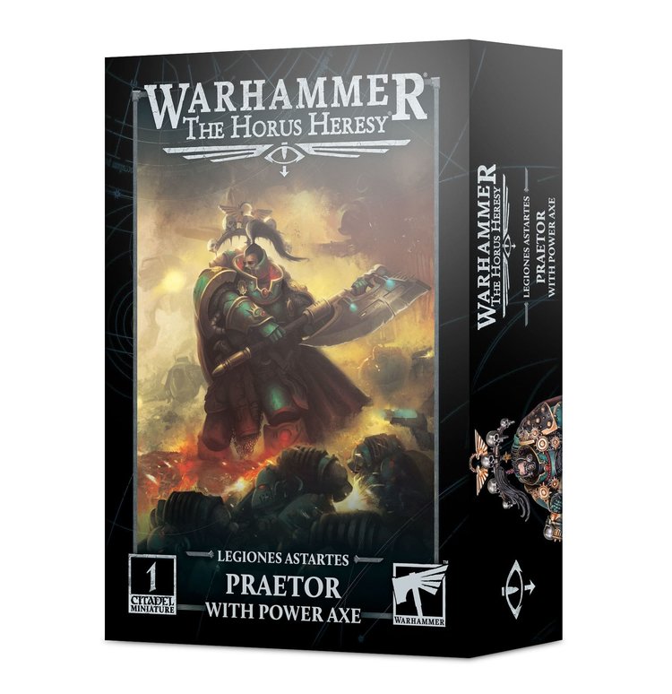 Games Workshop Warhammer Warhammer The Horus Heresy: Praetor with Power Axe