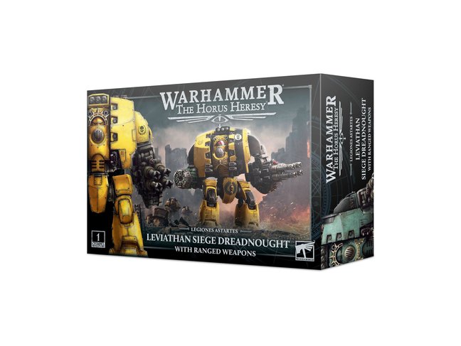 Games Workshop Warhammer Legiones Astartes: Leviathan Siege Dreadnought with Ranged Weapons