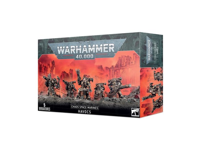 Games Workshop Warhammer Chaos Space Marines: Havocs