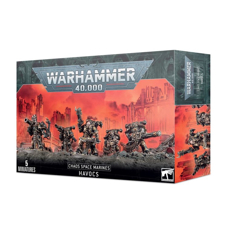 Games Workshop Warhammer Warhammer 40000 - Chaos Space Marines: Havocs