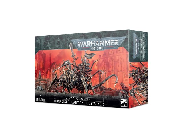 Games Workshop Warhammer Chaos Space Marines: Lord Discordant on Helstalker