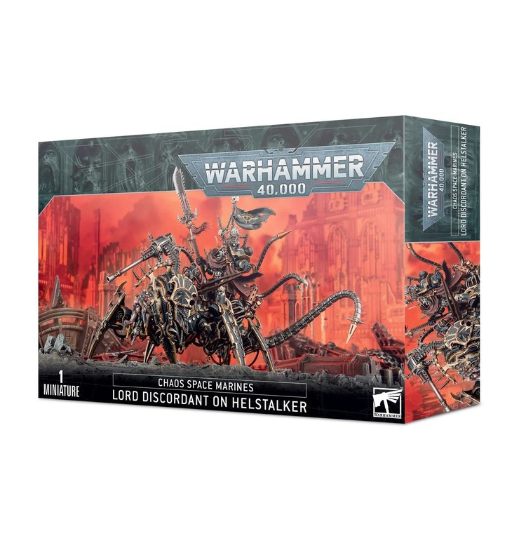 Games Workshop Warhammer Warhammer 40000 - Chaos Space Marines: Lord Discordant on Helstalker