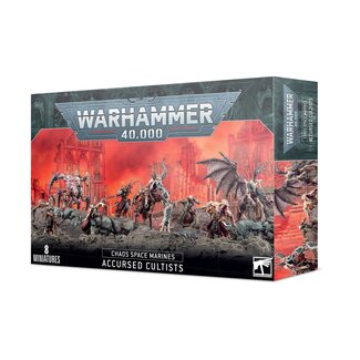 Games Workshop Warhammer Chaos Space Marines: Accursed Cultists