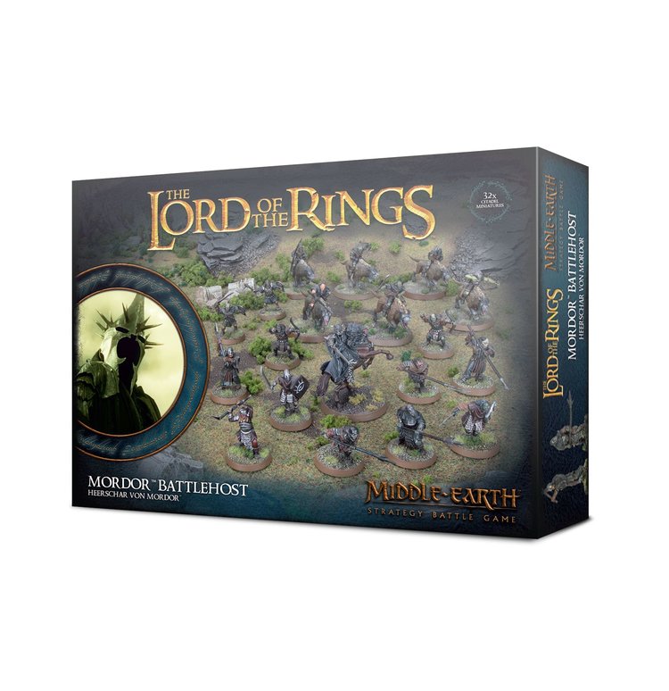 Games Workshop Warhammer Games Workshop - Middle-Earth: Battlehost: Mordor