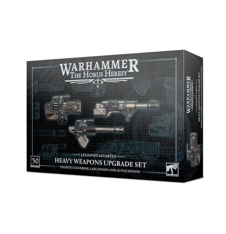Games Workshop Warhammer Warhammer The Horus Heresy: Heavy Weapons Upgrade Set (Volkite Culverins, Lascannons, Autocannons)