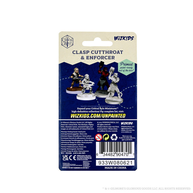 Wizkids Wizkids - Critical Role: Clasp Cutthroat & Enforcer