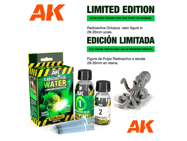 AK Interactive Radioactive Water 180 ml