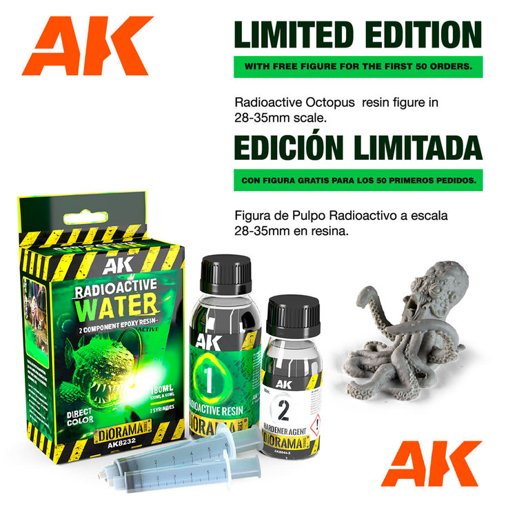 AK Interactive AK Interactive - Diorama: Radioactive Water 180 ml