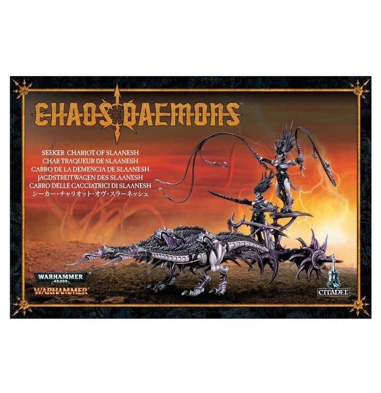 Games Workshop Warhammer Warhammer Age of Sigmar - Hedonites of Slaanesh: Seeker Chariot of Slaanesh / Hellflayer / Tormentbringer / Bladebringer