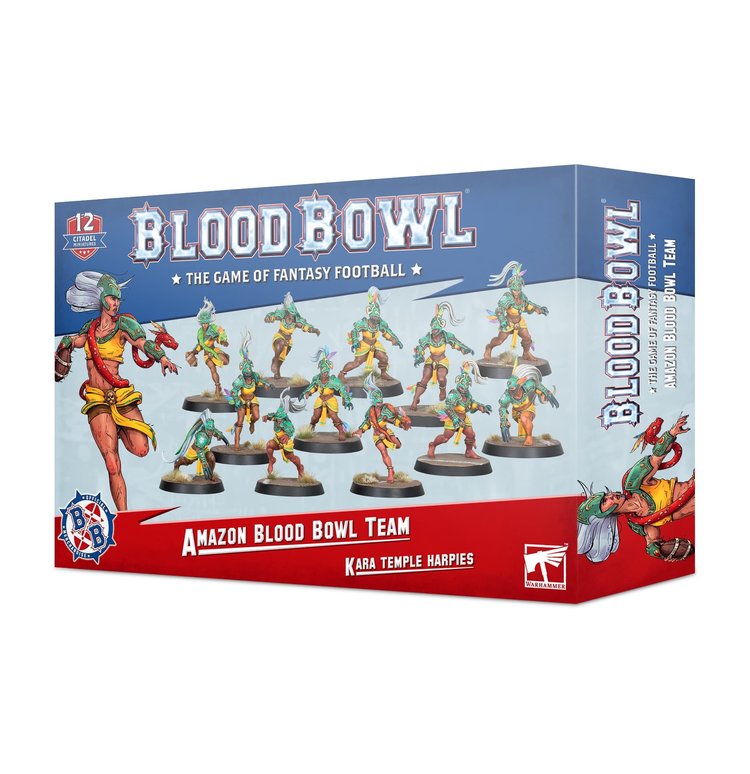 Games Workshop Warhammer Games Workshop - Warhammer - Blood Bowl: Amazon Team