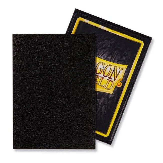 Dragon Shield Dragon Shield: Jet Matte Sleeves (100 Standard Size Sleeves)