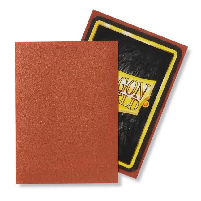 Dragon Shield Dragon Shield: Copper Matte Sleeves (100 Standard Size Sleeves)