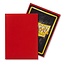 Dragon Shield Dragon Shield: Crimson Matte Sleeves (100 Standard Size Sleeves)